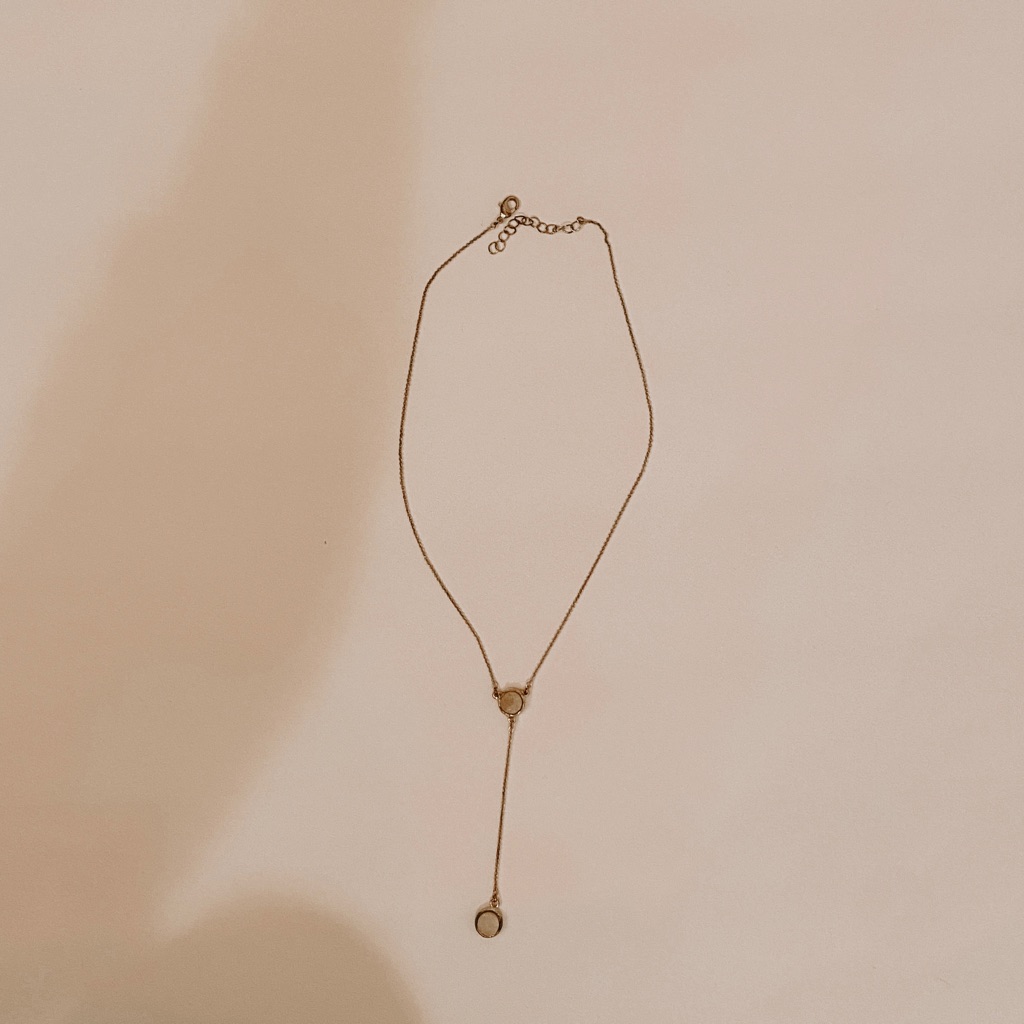Gold Drop Necklace